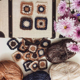 Fusion de soie et de coton- Laine pour tricot et crochet