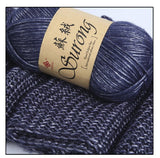 Fusion de soie et de coton- Laine pour tricot et crochet