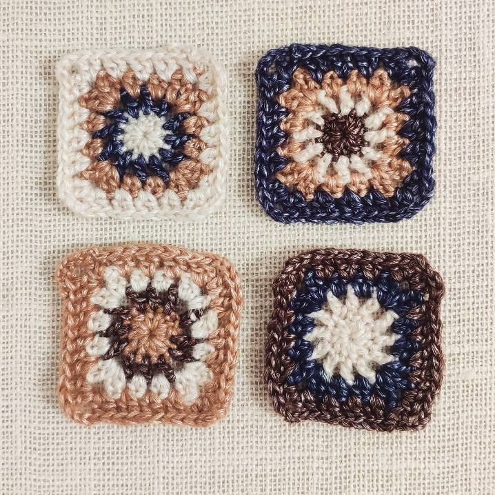 Fusion de soie et de coton-  Laine pour tricot et crochet